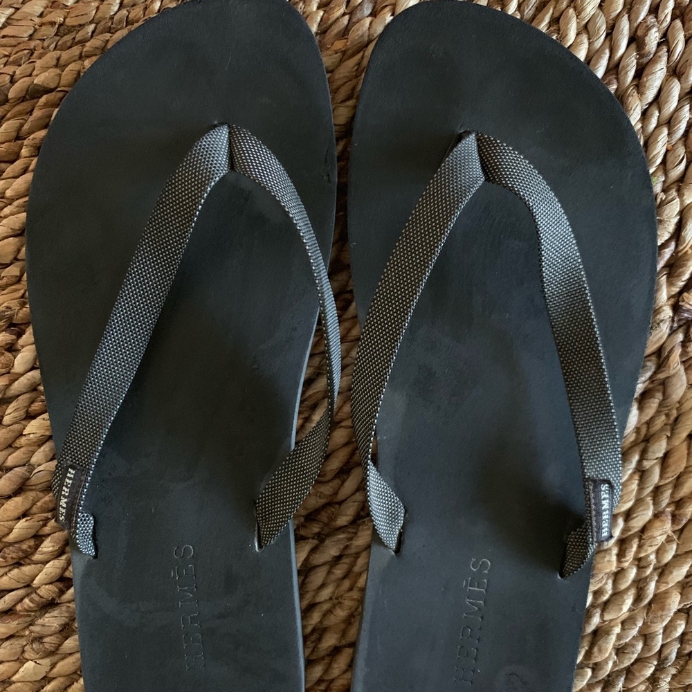 Hermès rubber sandal
